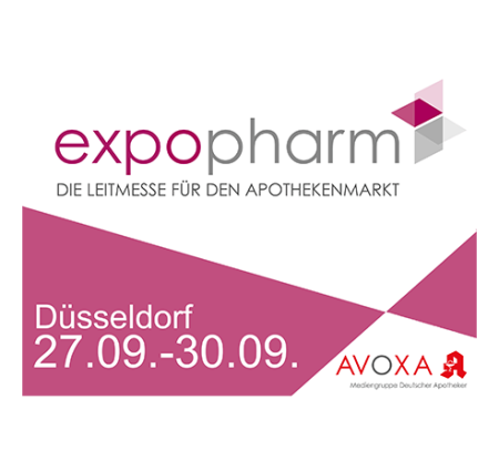 Besuchen Sie uns auf der Expopharm 2023 in Düsseldorf